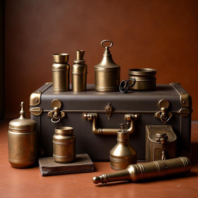 Collezione bronzo vintage